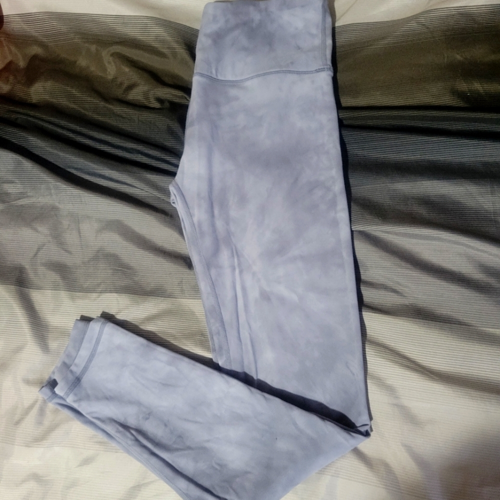 CNC Grey tie dye leggings